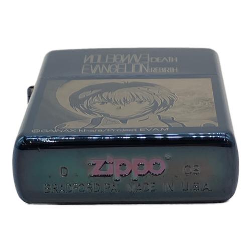 ZIPPO (ジッポ) オイルライター 2008年製 Type-BLUE 綾波レイ