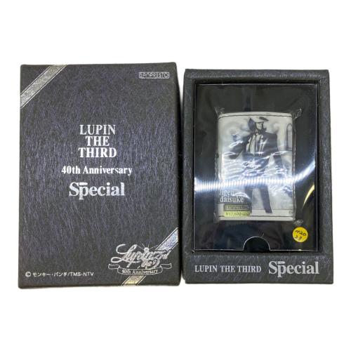 ZIPPO (ジッポ) オイルライター 2007年製 40th Anniversary 次元大介 石川五右衛門