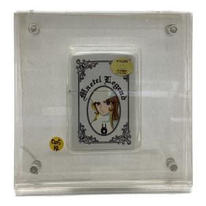 ZIPPO (ジッポ) オイルライター 2005年製 メーテル ホワイト No.0549 スタンド付き