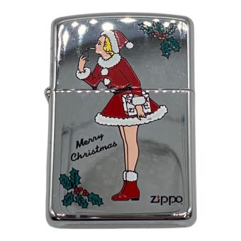 ZIPPO (ジッポ) オイルライター 1996年製 Merry Christmas サンタガール