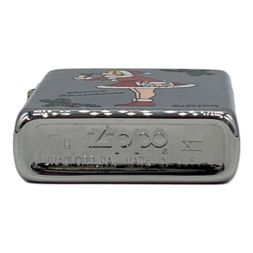ZIPPO (ジッポ) オイルライター 1996年製 Merry Christmas サンタガール