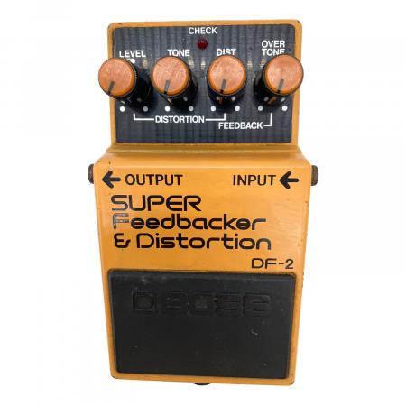 ボス　boss フィードバッカー　ディストーション　日本製 BOSS (ボス) スーパーフィードバッカー＆ディストーション DF-2
