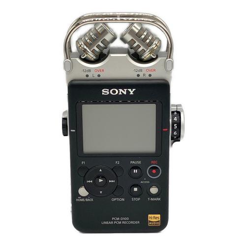 SONY (ソニー) リニアPCMレコーダー PCM-D100 2013年発売モデル
