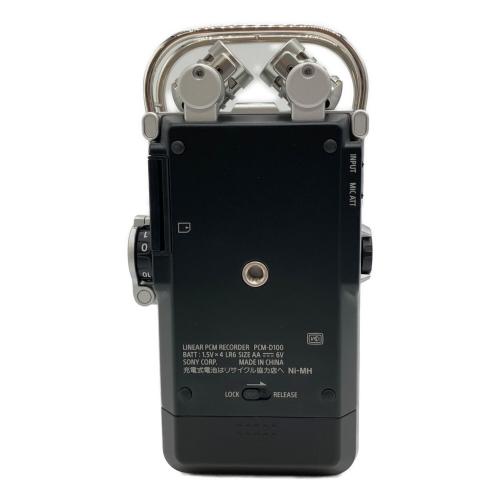 SONY (ソニー) リニアPCMレコーダー PCM-D100 2013年発売モデル