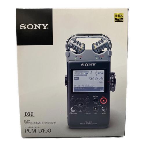 SONY (ソニー) リニアPCMレコーダー PCM-D100 2013年発売モデル
