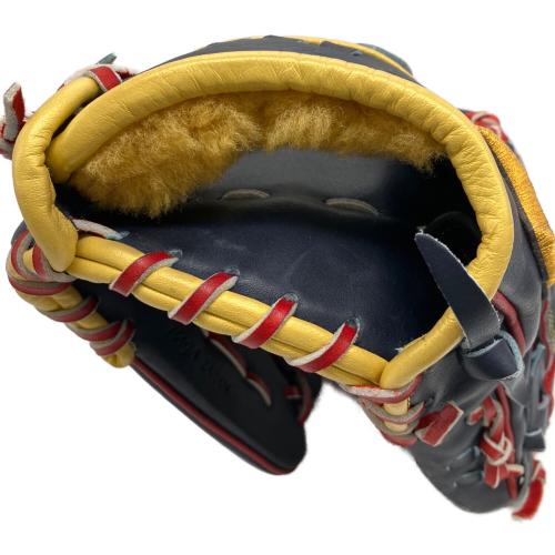 MIZUNO Pro ORDER (ミズノプロオーダー) 軟式グローブ 日の丸刻印 ネイビー