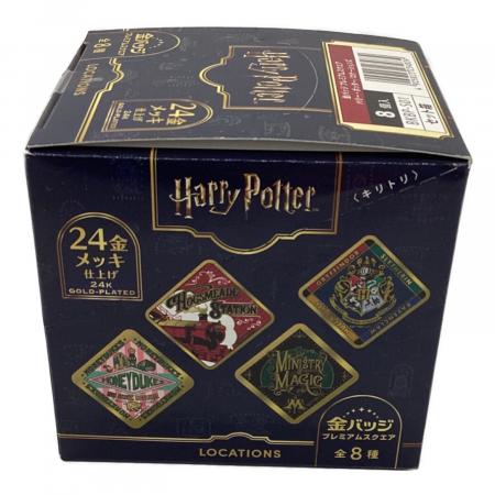 HARRY POTTER (ハリーポッター) 金バッジ プレミアムスクエア セット箱