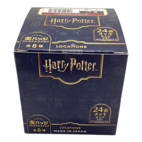 HARRY POTTER (ハリーポッター) 金バッジ プレミアムスクエア セット箱 キャラクターグッズ 8個入り