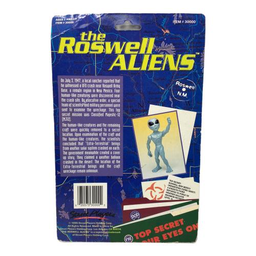 STREET players (スタープレイヤー) THE ROSWELL ALIENS パッケージダメージ有