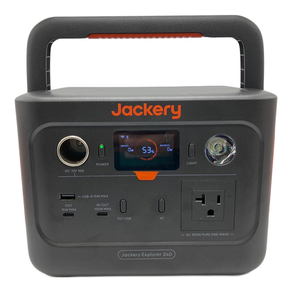 Jackery (ジャクリ) ポータブル電源 JE-240A 通電確認済み｜トレファク