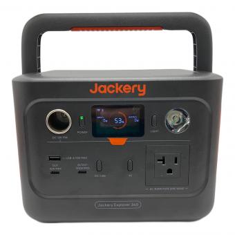Jackery (ジャクリ) ポータブル電源 JE-240A 通電確認済み