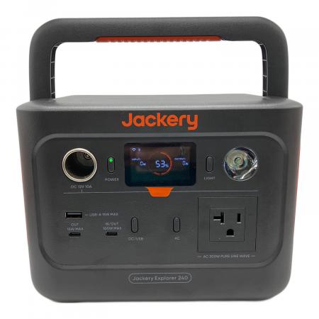 Jackery (ジャクリ) ポータブル電源 JE-240A 通電確認済み｜トレファク