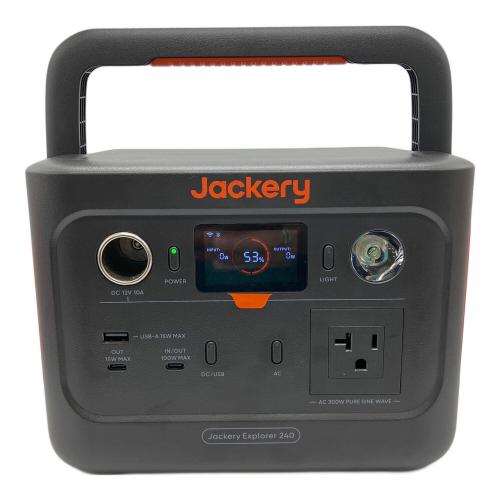 Jackery (ジャクリ) ポータブル電源 JE-240A 通電確認済み