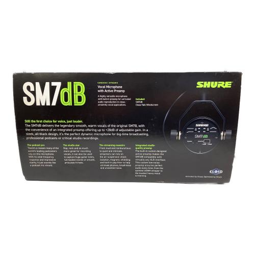 SHURE (シュア) ダイナミックマイク SM7dB