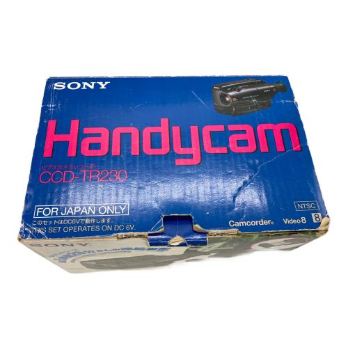 SONY (ソニー) ビデオカメラレコーダー CCD-TR230 ACパワーアダプター/チャージャー欠品