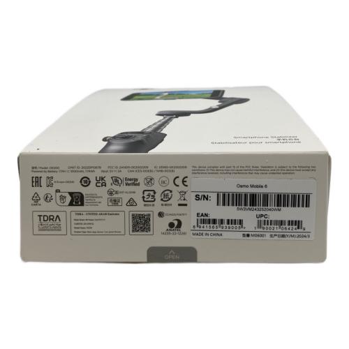 OSMO MOBILE 6 スマートフォン用スタビライザー M06001