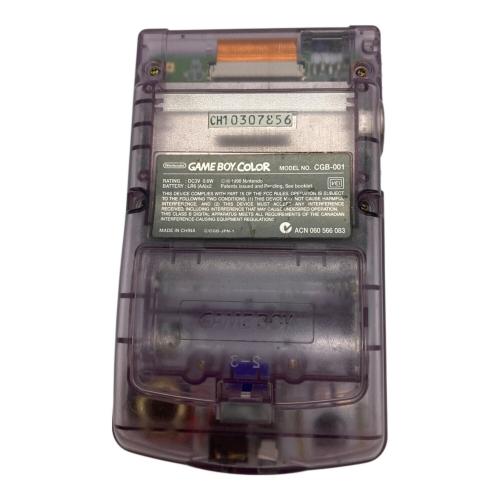 Nintendo (ニンテンドー) GAMEBOY COLOR CGB-001 画面中央ヤケ有