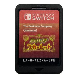 任天堂 (ニンテンドウ) ポケットモンスター スカーレット Nintendo Switch用ソフト CERO A (全年齢対象)