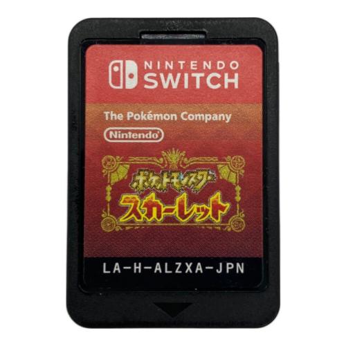 任天堂 (ニンテンドウ) ポケットモンスター スカーレット Nintendo Switch用ソフト CERO A (全年齢対象)
