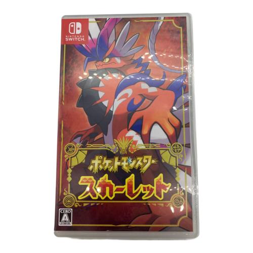 任天堂 (ニンテンドウ) ポケットモンスター スカーレット Nintendo Switch用ソフト CERO A (全年齢対象)