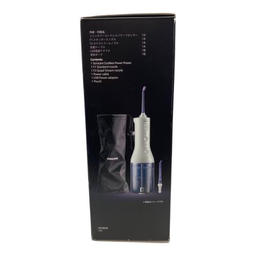 Philips (フィリップス) コードレスフロッサー HX3826
