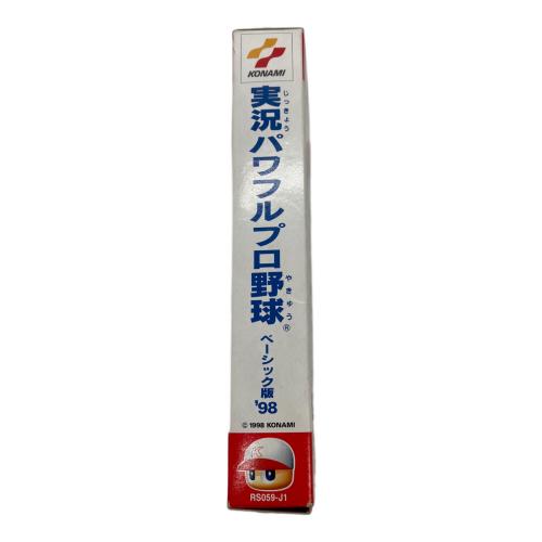 コナミ 実況パワフルプロ野球BASIC’98 ゲームソフト -