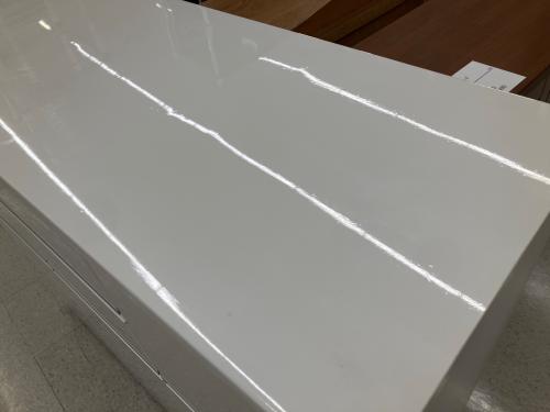 創愛ファニチュア (ソウアイファニチュア) キッチンカウンター 268 ホワイト ループ120