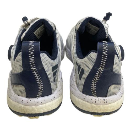 adidas (アディダス) ゴルフシューズ IH5142 コードカオス 25 ボア IH5142 メンズ ゴルフ ダイヤル式スパイクレスシューズ 2E adidas メンズ SIZE 26.5cm ホワイト×ネイビー