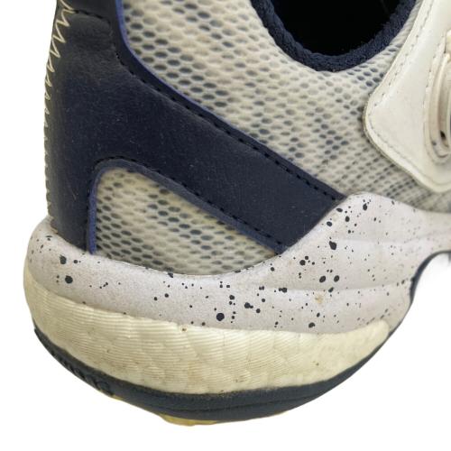 adidas (アディダス) ゴルフシューズ IH5142 コードカオス 25 ボア IH5142 メンズ ゴルフ ダイヤル式スパイクレスシューズ 2E adidas メンズ SIZE 26.5cm ホワイト×ネイビー