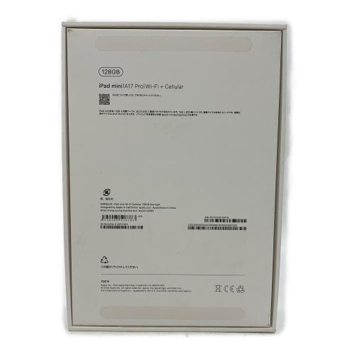 Apple (アップル) iPad mini（A17 Pro） MXPQ3J/A