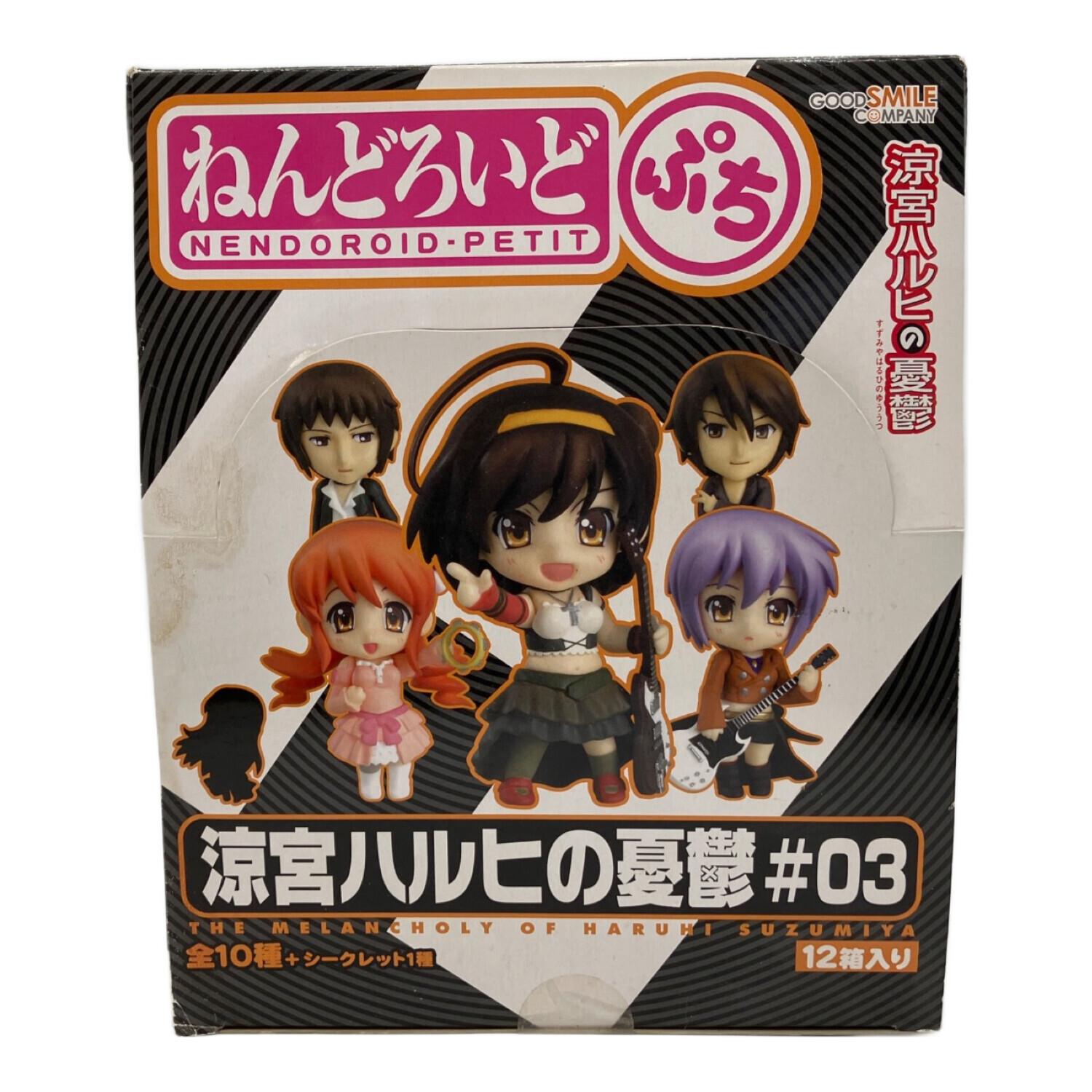 涼宮ハルヒの憂鬱 (-) フィギュア 12箱入り 箱ダメージ有 ＃3