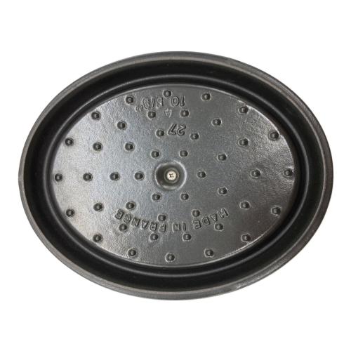 Staub (ストウブ) オーバルココット 両手鍋 セージグリーン