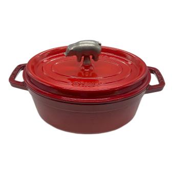 Staub (ストウブ) オーバルココット レッド