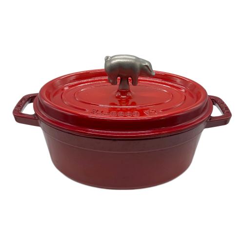 Staub (ストウブ) オーバルココット レッド