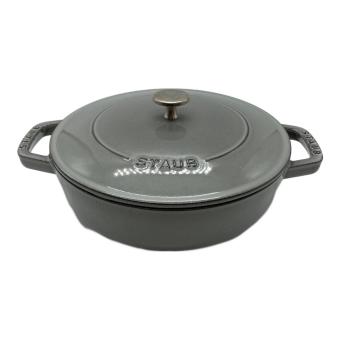 Staub (ストウブ) 24㎝ブレイザーソテーパン グレー