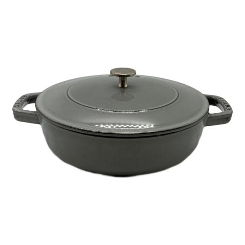 Staub (ストウブ) 24㎝ブレイザーソテーパン グレー