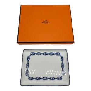 HERMES (エルメス) スクエアプレート シェーヌダンクル