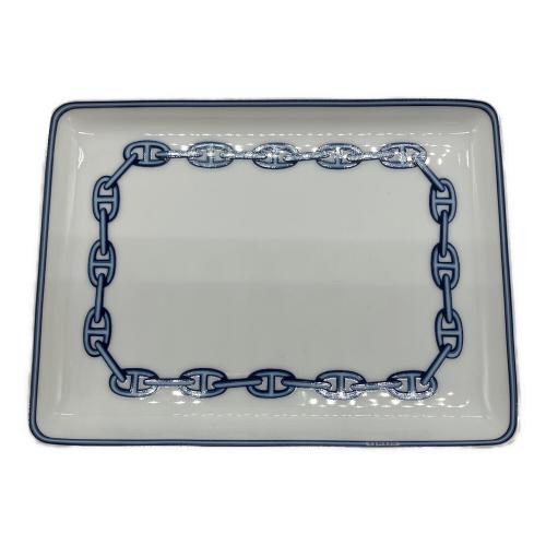 HERMES (エルメス) スクエアプレート シェーヌダンクル