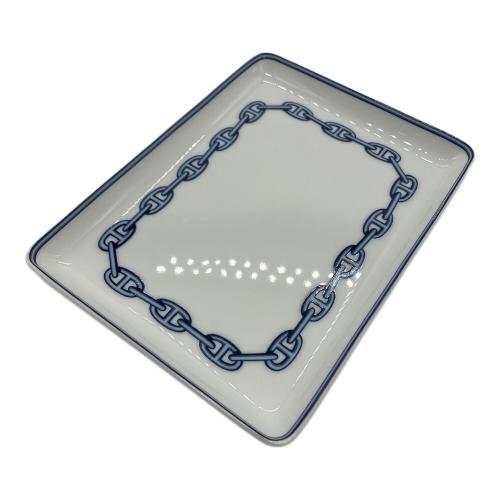 HERMES (エルメス) スクエアプレート シェーヌダンクル