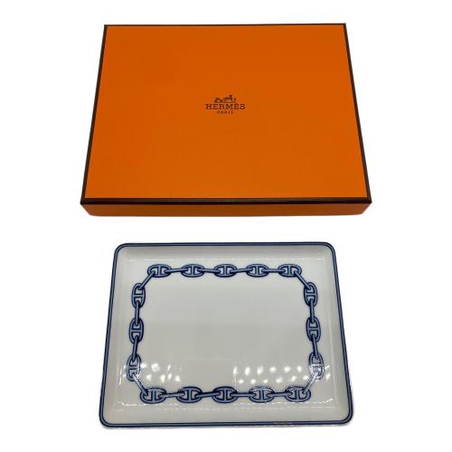 HERMES (エルメス) スクエアプレート シェーヌダンクル