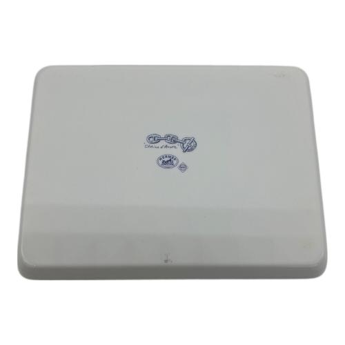 HERMES (エルメス) スクエアプレート シェーヌダンクル