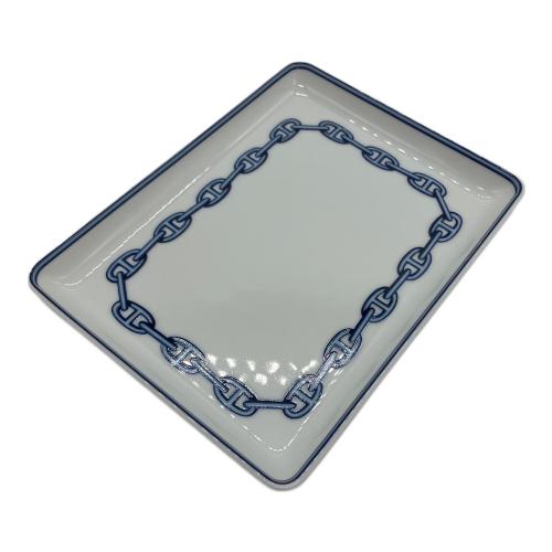 HERMES (エルメス) スクエアプレート シェーヌダンクル