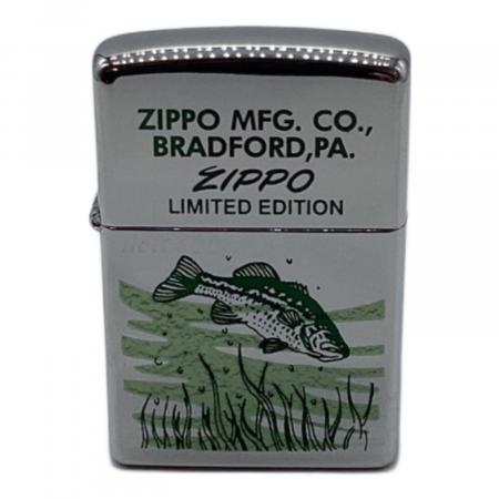 【入手困難】ZIPPO フィッシュ　ヤマメ　ブルー　ヴィンテージ　1996年製 ZIPPO Fisherman's Equipment No.0500 キーホルダー付き 箱入り 1996
