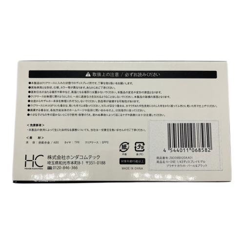 N‐ONE プラチナホワイトパール×ブラック 1/43ディスプレイモデル