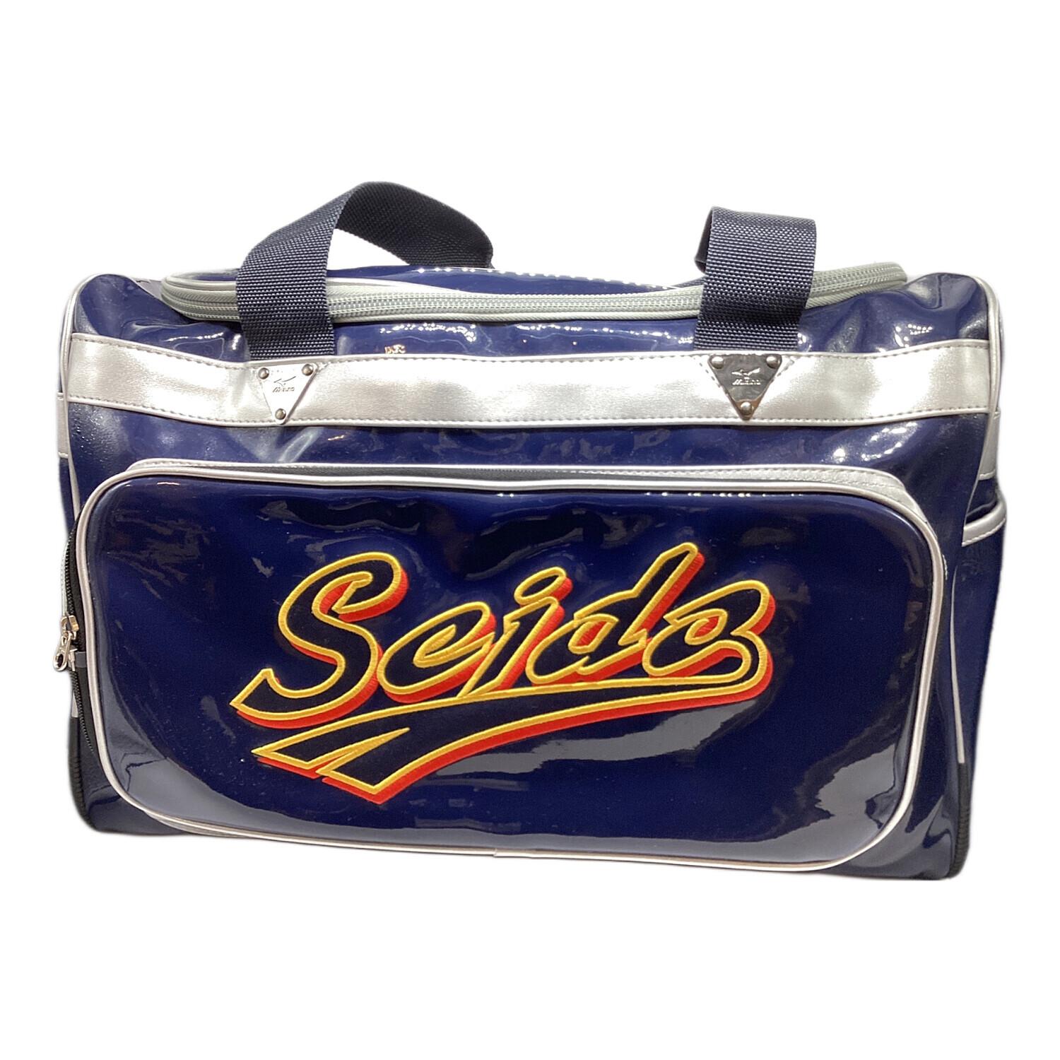 MIZUNO (ミズノ) オーセンティックセカンドバッグ ネイビー×シルバー