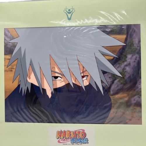 NARUTO (ナルト) キャラクターグッズ  ナルト疾風伝 はたけカカシ 戦闘 セル画 スタジオぴえろ限定
