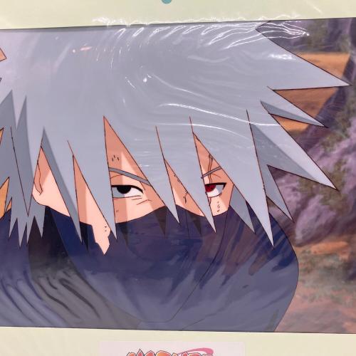 NARUTO (ナルト) キャラクターグッズ  ナルト疾風伝 はたけカカシ 戦闘 セル画 スタジオぴえろ限定