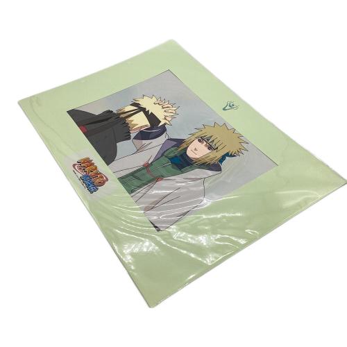 NARUTO (ナルト) キャラクターグッズ ③ ナルト疾風伝 波風ミナト  親子の再会 セル画 スタジオぴえろ限定