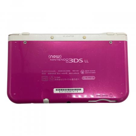 Newニンテンドー3DS LL RED-001 パールホワイト 本体 ニンテンドー