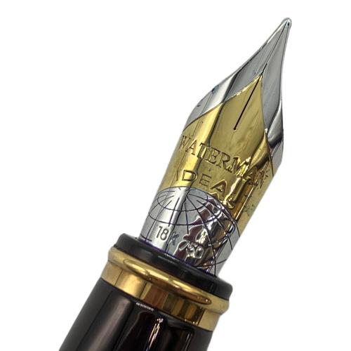WATERMAN (ウォーターマン) 万年筆 ブラック エクセプション ブラックラッカー